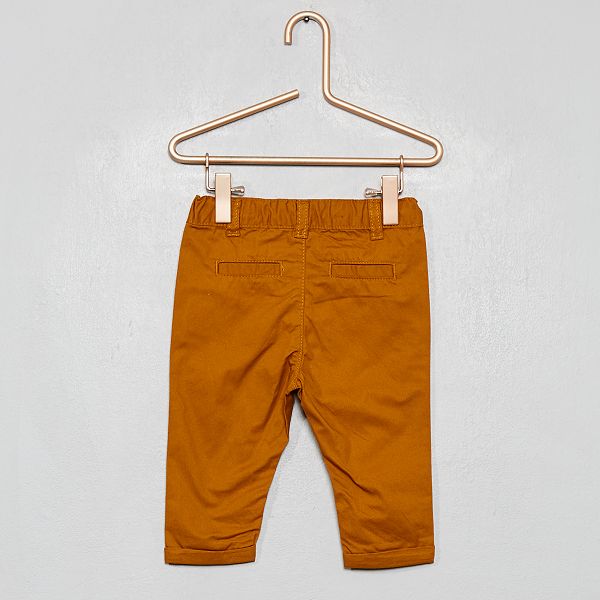 Pantalon Chino Bebe Garcon Beige Kiabi 7 00