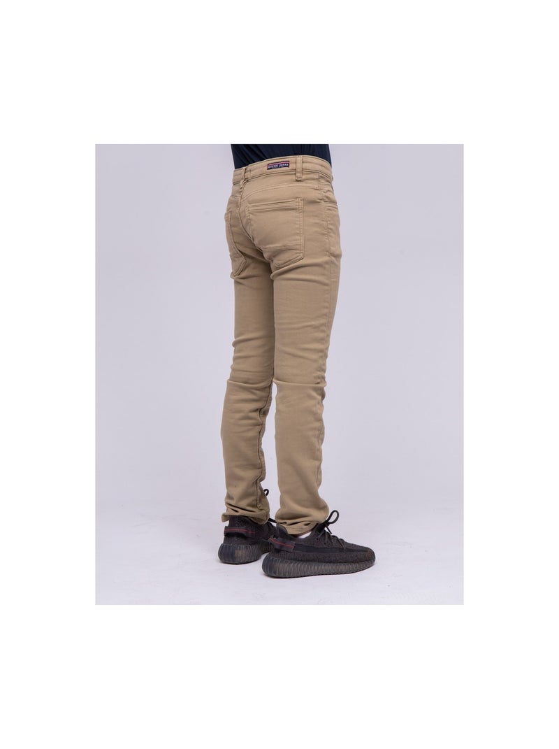 Pantalon chino CANDELO garçon Beige - Kiabi