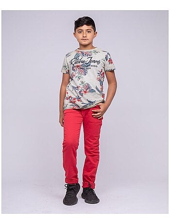 Pantalon chino CANDELO garçon