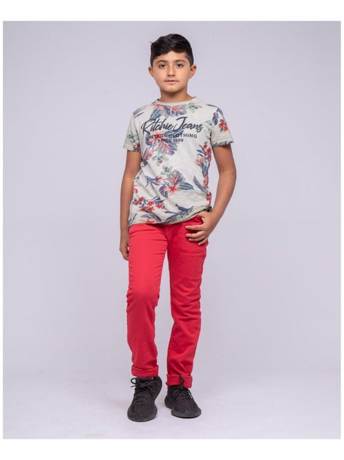 Pantalon chino CANDELO garçon - Kiabi