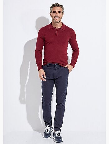 Pantalon chino chic poches italiennes - AFIBEL