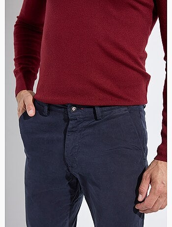 Pantalon chino chic poches italiennes - AFIBEL