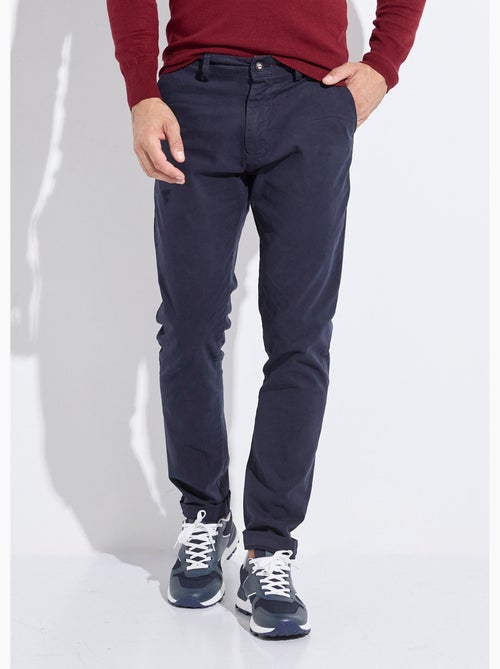 Pantalon chino chic poches italiennes - AFIBEL - Kiabi Pantalon chino chic poches italiennes - AFIBEL - Kiabi