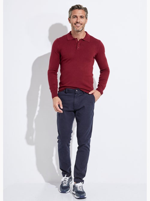 Pantalon chino chic poches italiennes - AFIBEL - Kiabi Pantalon chino chic poches italiennes - AFIBEL - Kiabi