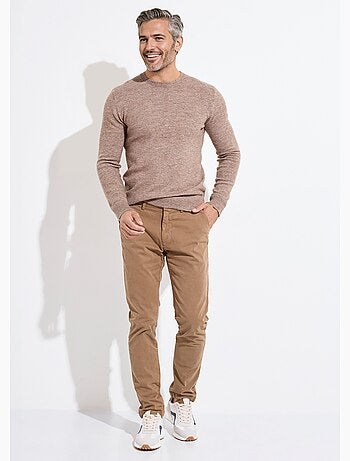 Pantalon chino chic poches italiennes - AFIBEL