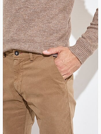 Pantalon chino chic poches italiennes - AFIBEL