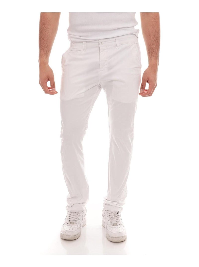 Pantalon chino COLSH Blanc - Kiabi