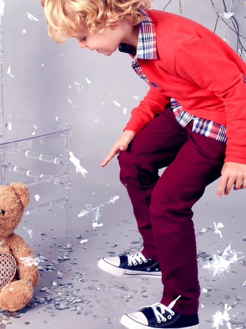 Pantalon Chino   Coton    SAINCLAIR - La Faute à Voltaire - Kiabi