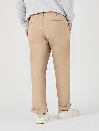 Pantalon chino coton stretch - Damart