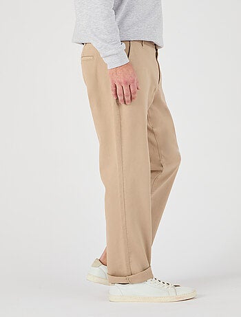 Pantalon chino coton stretch - Damart