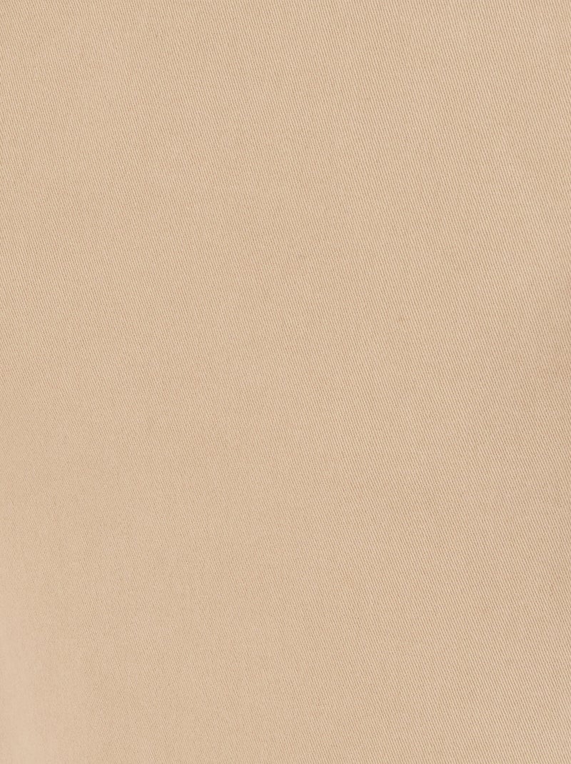 Pantalon chino coton stretch - Damart Beige - Kiabi