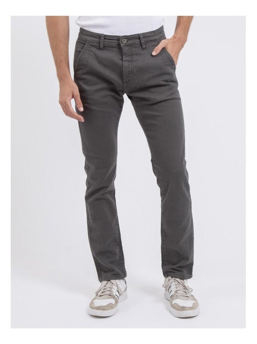 Pantalon chino coupe ajust?e VALBACOL - Kiabi