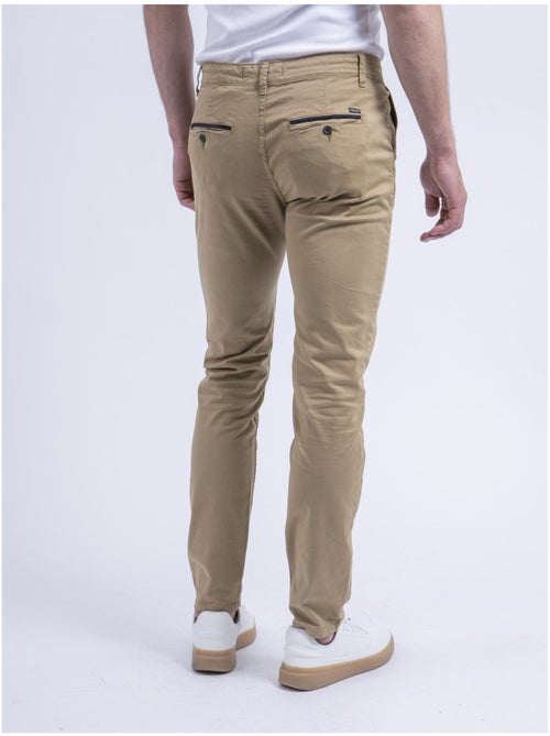 Pantalon chino coupe ajustée CARLTARO - Kiabi