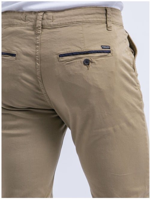 Pantalon chino coupe ajustée CARLTARO - Kiabi