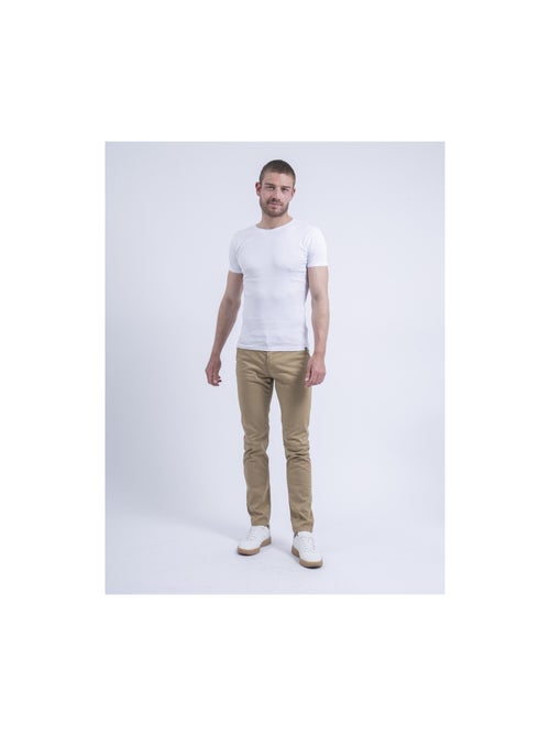 Pantalon chino coupe ajustée CARLTARO - Kiabi