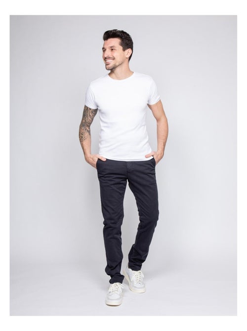 Pantalon chino coupe ajustée VAIRE - Kiabi