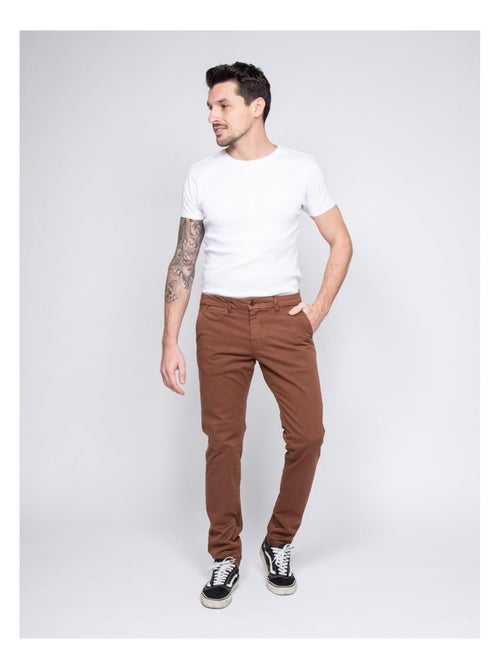 Pantalon chino coupe ajustée VAIRE - Kiabi
