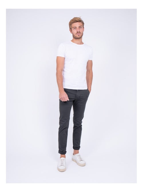 Pantalon chino coupe ajustée VAIRE - Kiabi