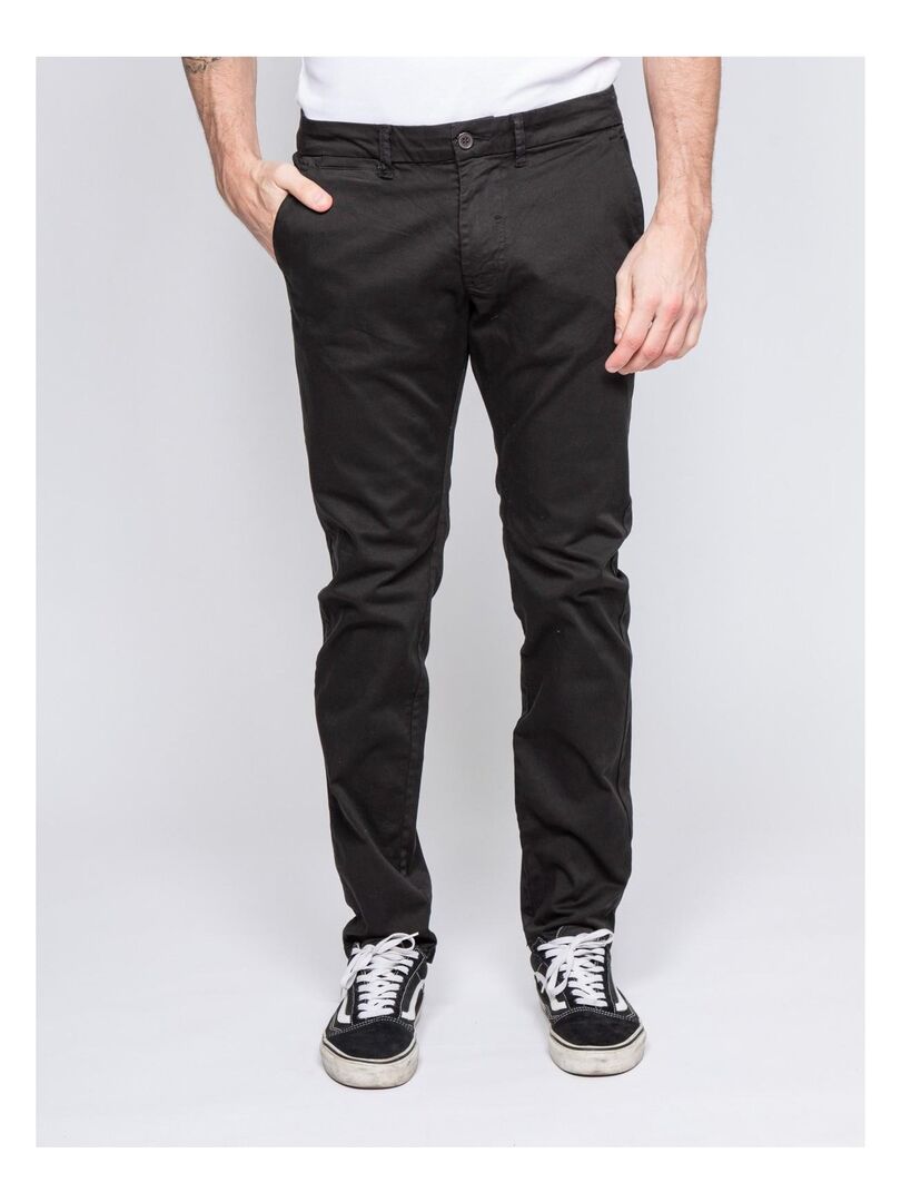 Pantalon chino coupe ajustée VAIRE Noir Kiabi 34.93€