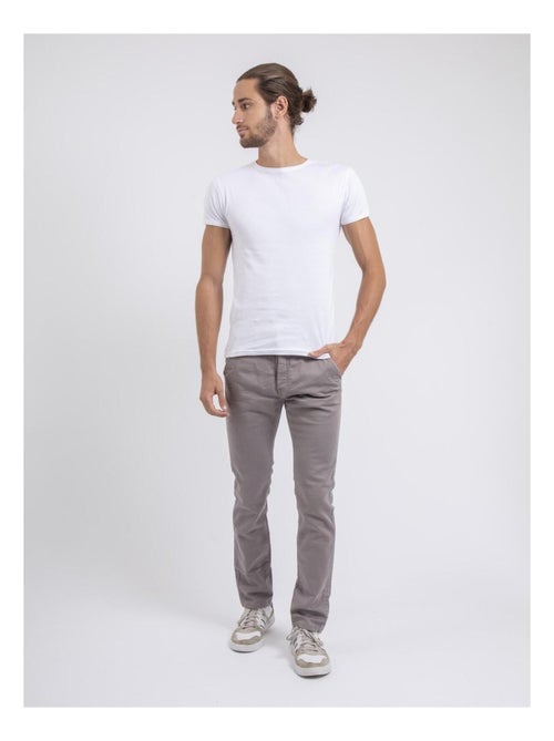 Pantalon chino coupe ajustée VALBACOL - Kiabi