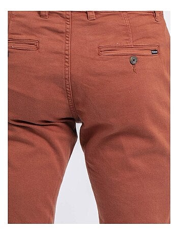 Pantalon chino coupe ajustée VALBACOL