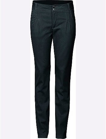 Pantalon Chino Coupe Carotte - Taille Courte - helline