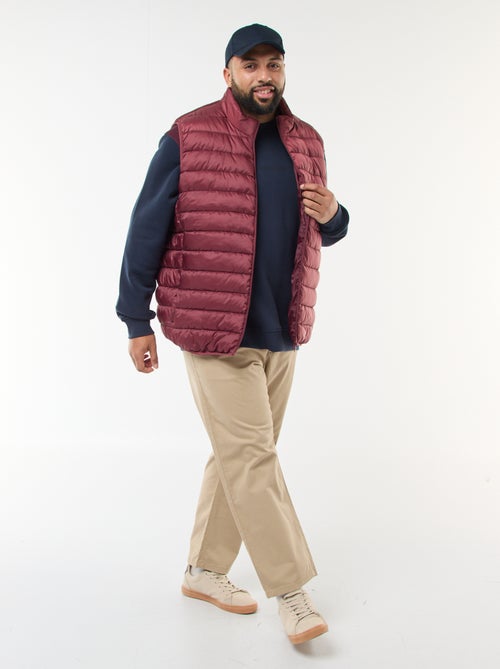 Pantalon chino droit - L30 - Kiabi