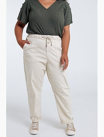 Pantalon chino en coton léger