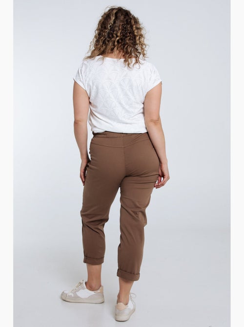 Pantalon chino en coton uni PAPRIKA - Kiabi