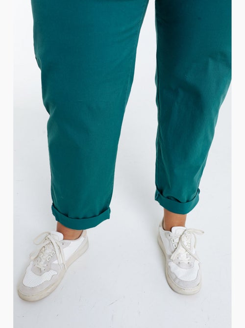 Pantalon chino en coton uni PAPRIKA - Kiabi