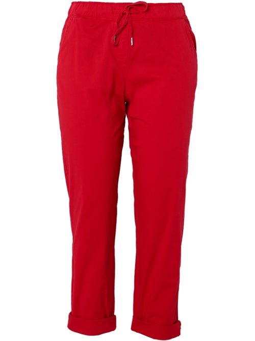 Pantalon chino en coton uni PAPRIKA - Kiabi
