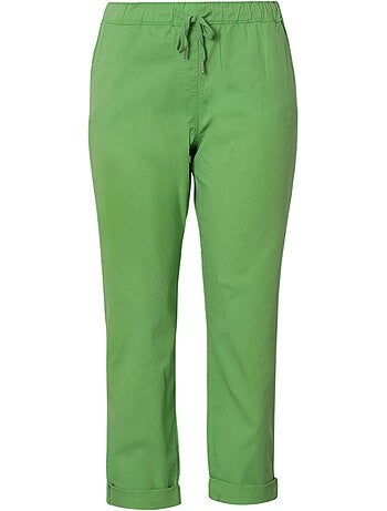 Pantalon chino en coton uni PAPRIKA