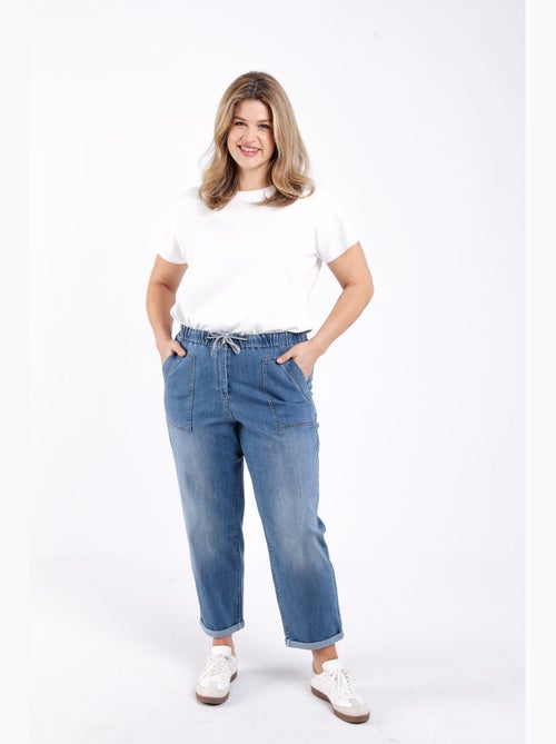 Pantalon chino en jeans PAPRIKA - Kiabi