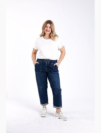Pantalon chino en jeans PAPRIKA