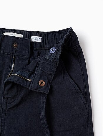 Pantalon Chino en Sergé avec Cordon