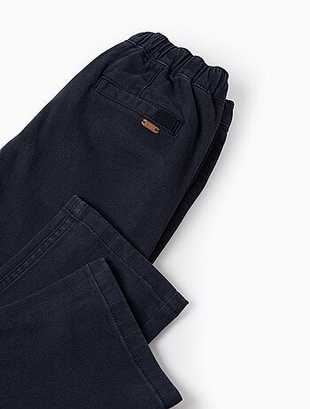 Pantalon Chino en Sergé avec Cordon