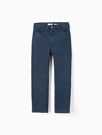 Pantalon Chino En Sergé De Coton