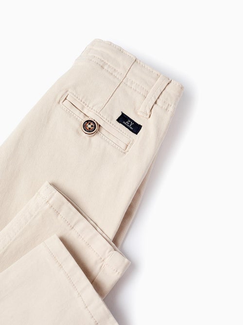 Pantalon Chino en Sergé - Kiabi