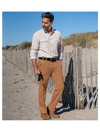 Pantalon Chino en Toile Stretch - ATLAS FOR MEN