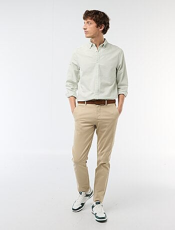 Pantalon chino en twill