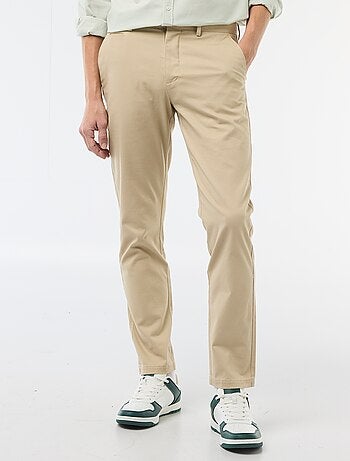 Pantalon chino en twill