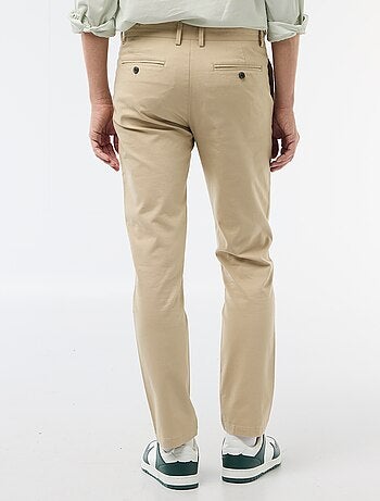 Pantalon chino en twill