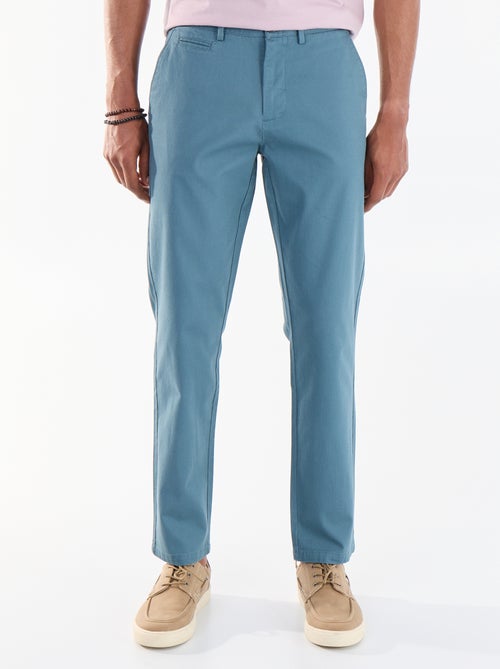 Pantalon chino en twill - Kiabi