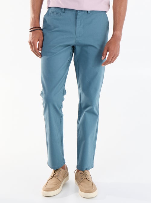 Pantalon chino en twill - Kiabi