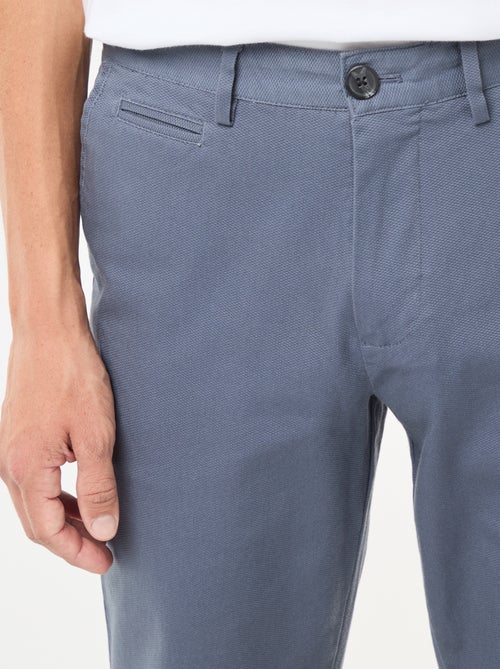 Pantalon chino en twill - Kiabi