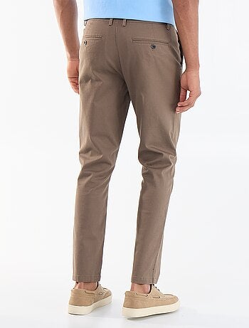 Pantalon chino en twill