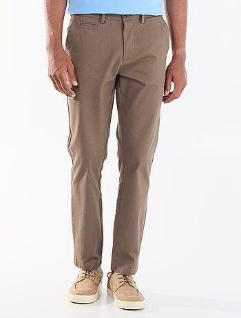 Pantalon chino en twill