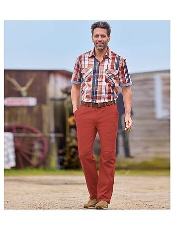 Pantalon Chino en Twill Stretch - ATLAS FOR MEN