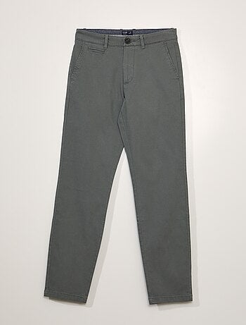 Pantalons Femme MAMMUT À Zip Gris Slim Droit W30 L30