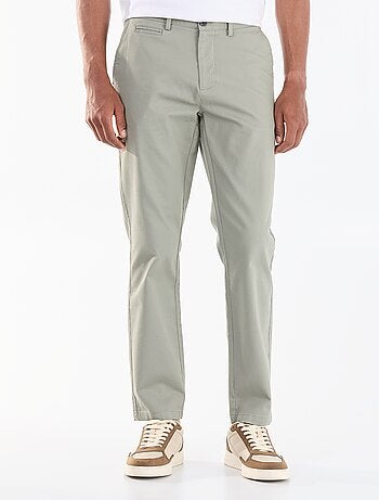 Pantalon chino en twill